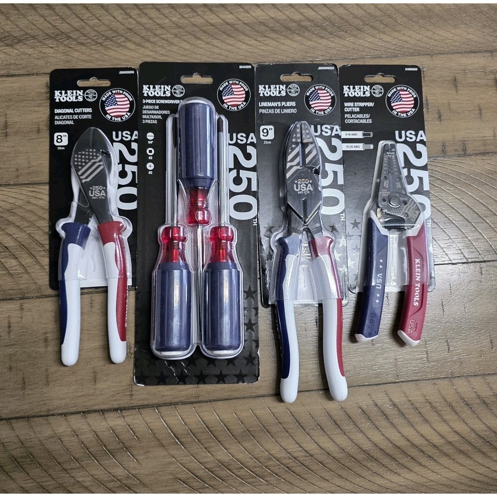 Klein Tools USA 250th Anniversary hand tool set LIMITED EDITION